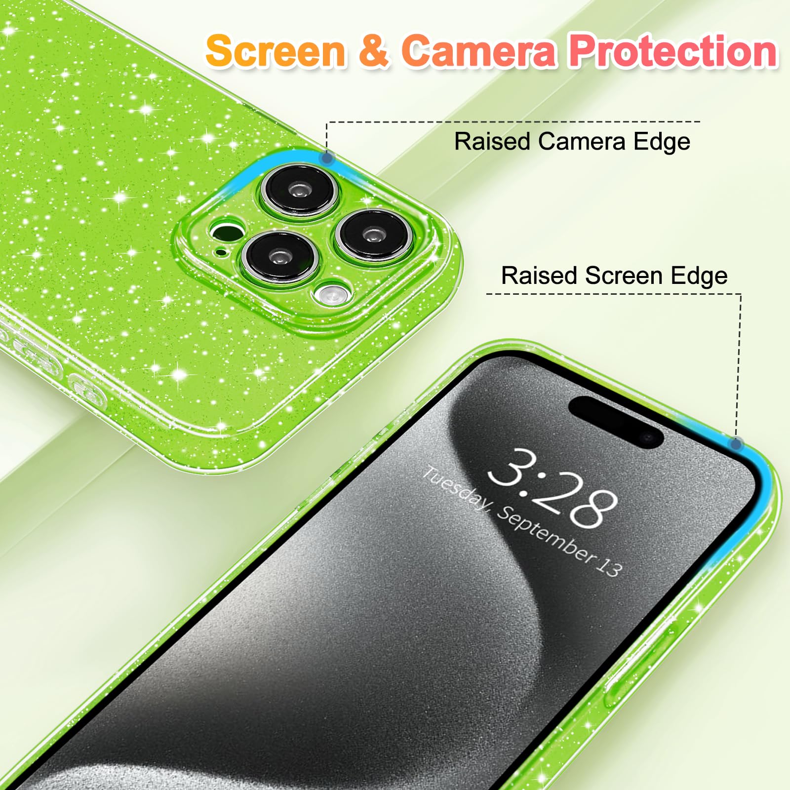 Foto 4 pulgar | Funda Hython para iPhone 15 Pro Max de 6.7 Pulgadas Verde - Venta Internacional