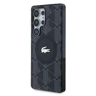Foto 2 | Funda Original Lacoste Monograma Ultra S25 - Negro