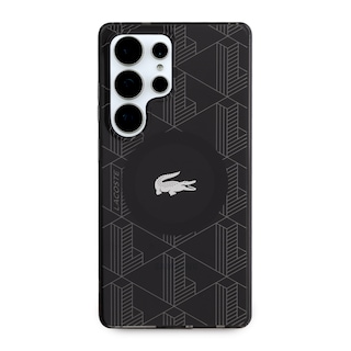 Foto 3 | Funda Original Lacoste Monograma Ultra S25 - Negro
