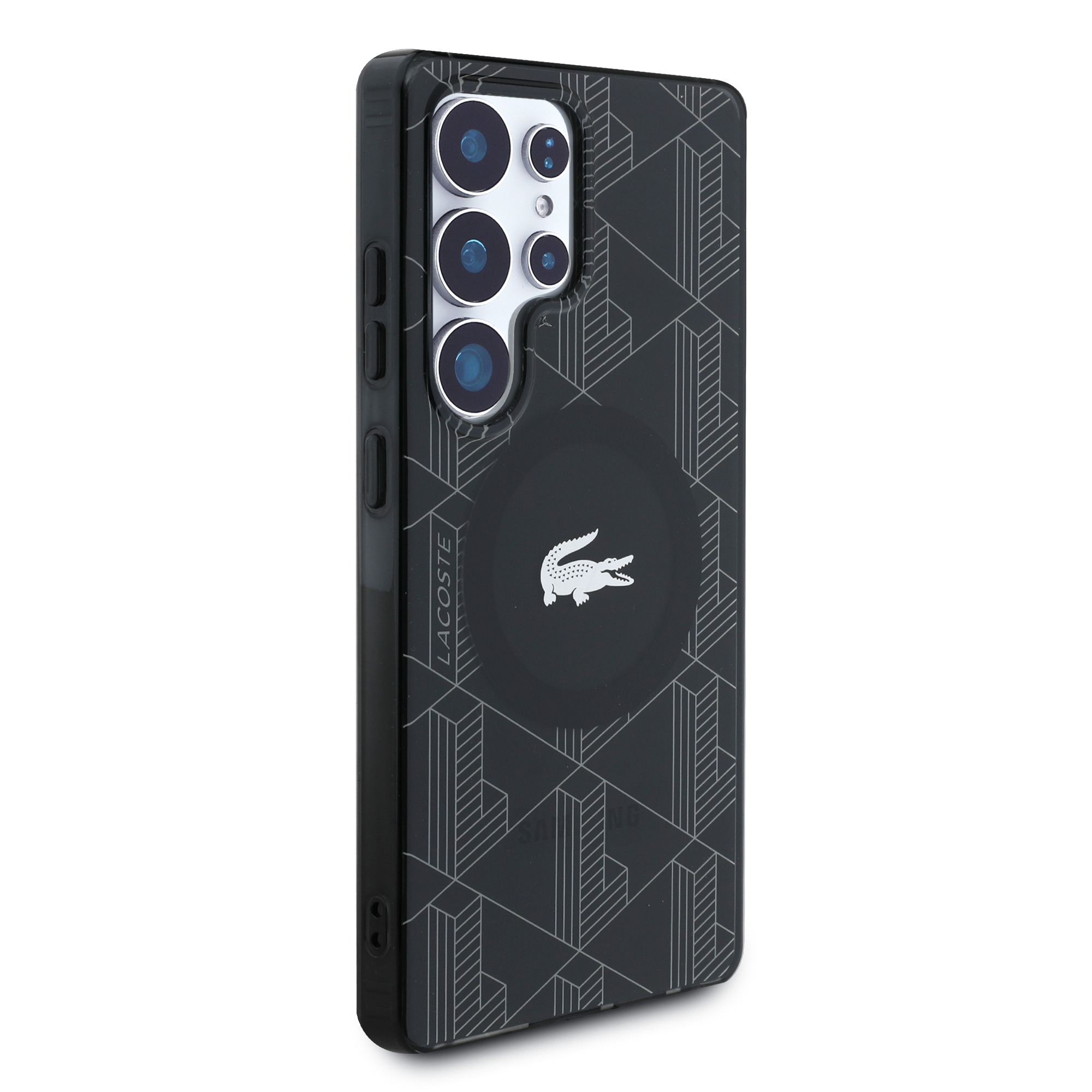 Foto 5 pulgar | Funda Original Lacoste Monograma Ultra S25 - Negro