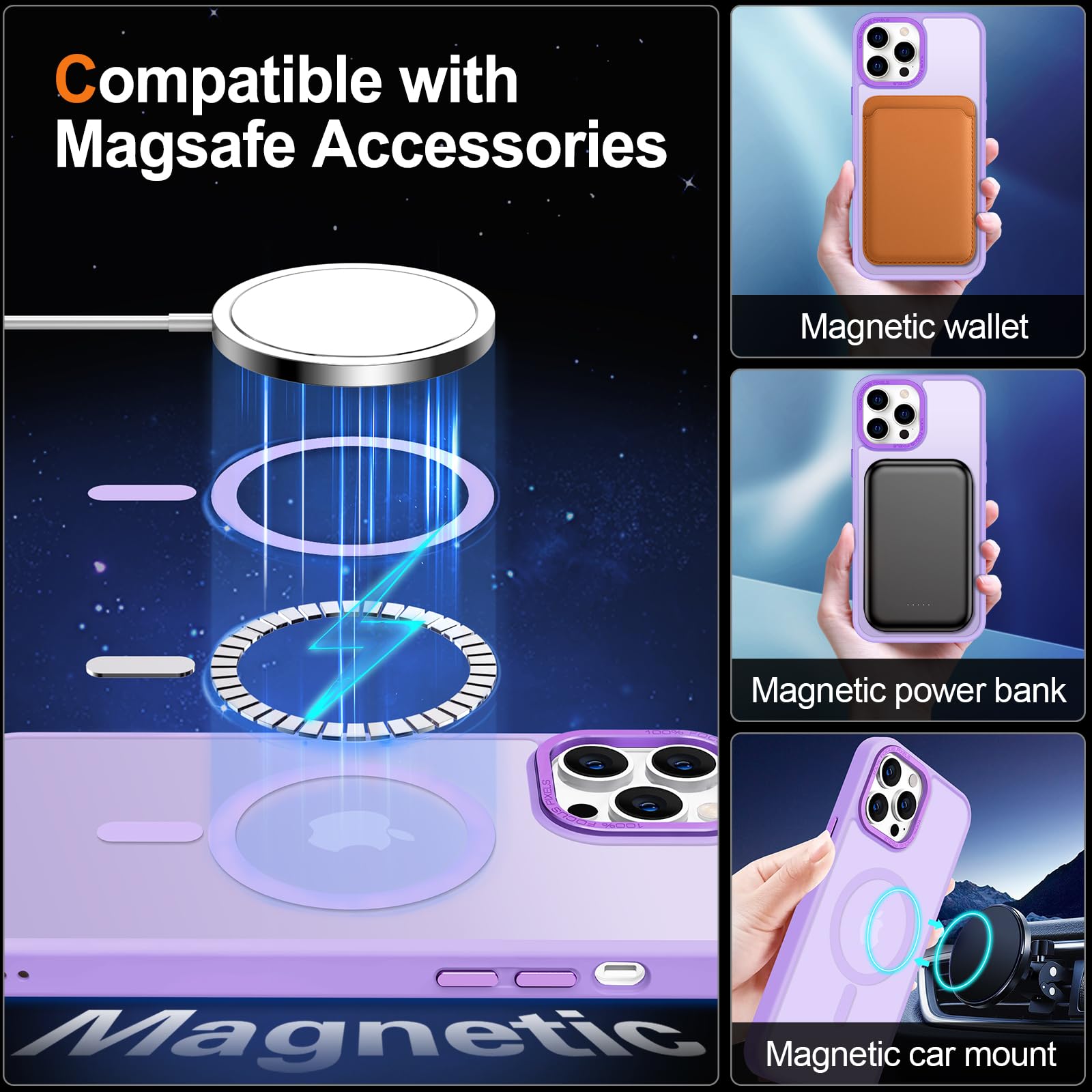 Foto 4 pulgar | Funda para Iphone 12 Pro Hython 6.1" con Magsafe - Venta Internacional