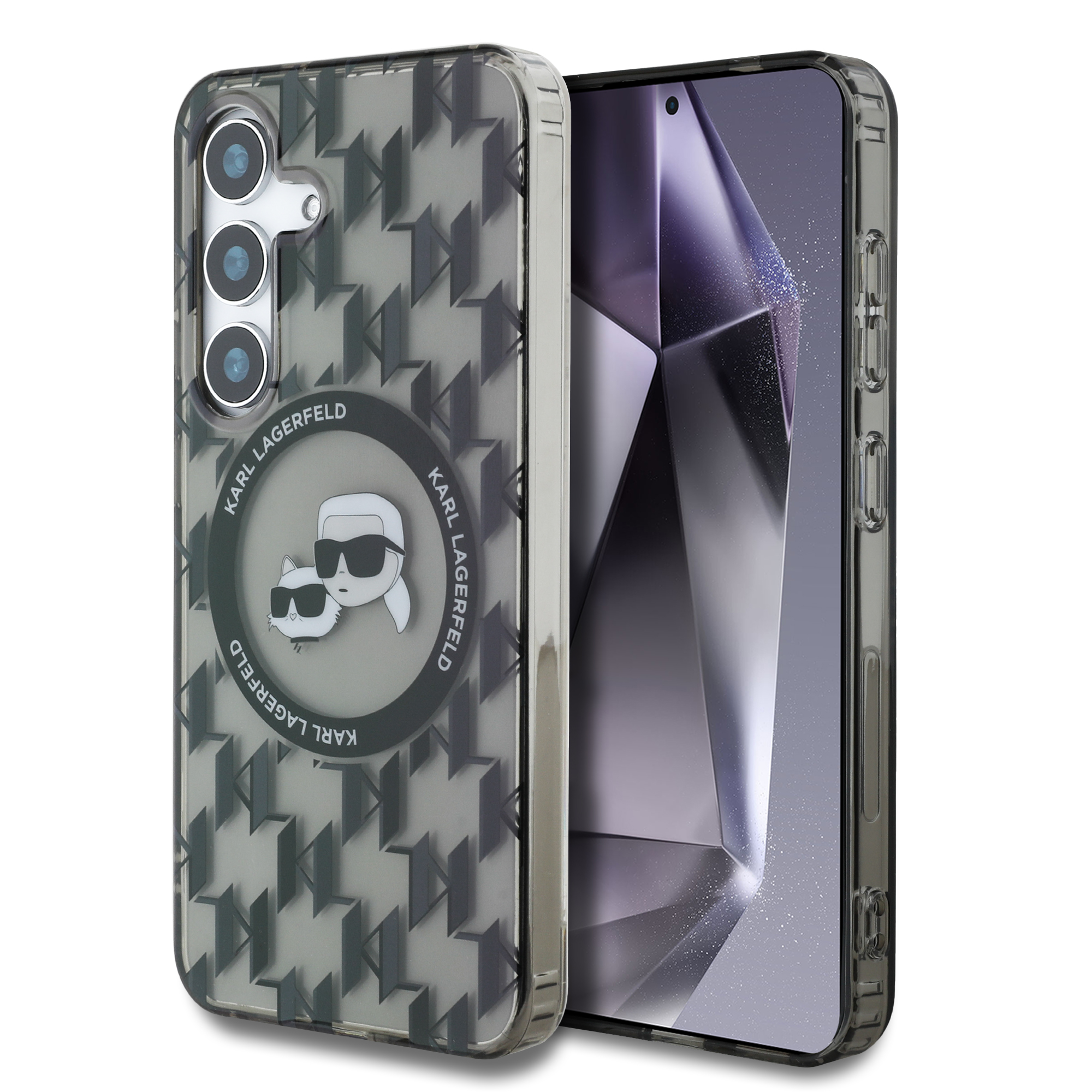 Funda Original Karl Lagerfeld Monograma K&c S25 - Negro