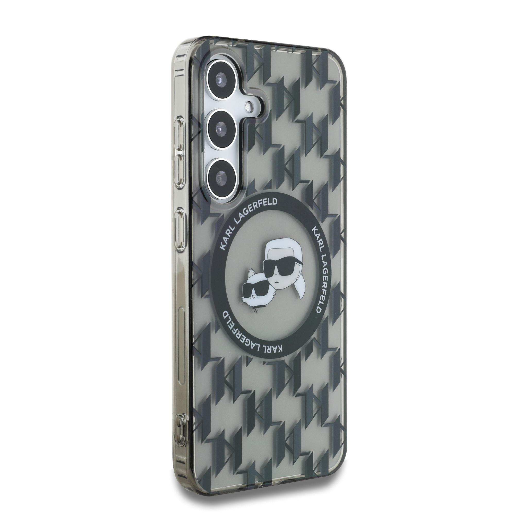 Foto 5 pulgar | Funda Original Karl Lagerfeld Monograma K&c S25 - Negro