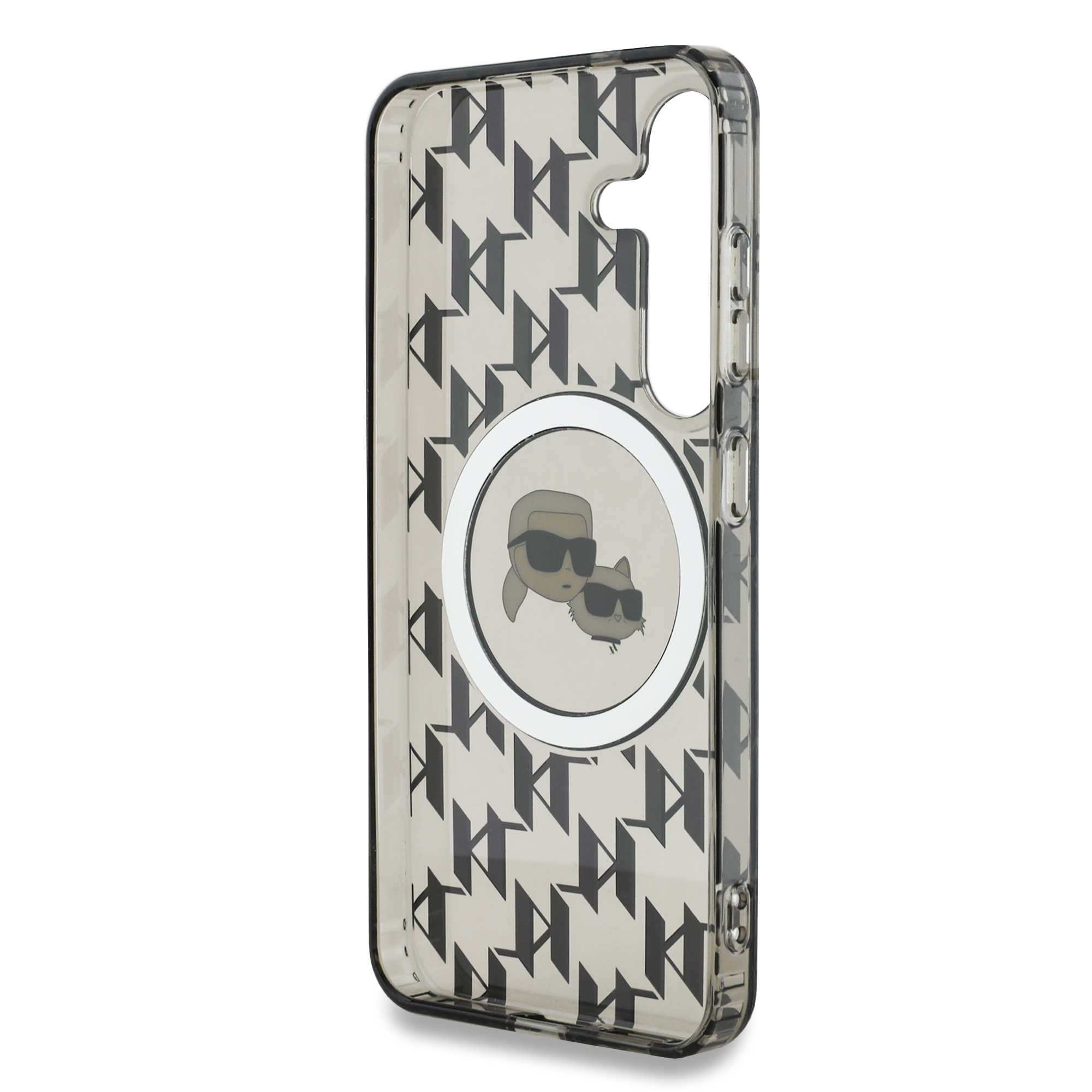 Foto 8 pulgar | Funda Original Karl Lagerfeld Monograma K&c S25 - Negro