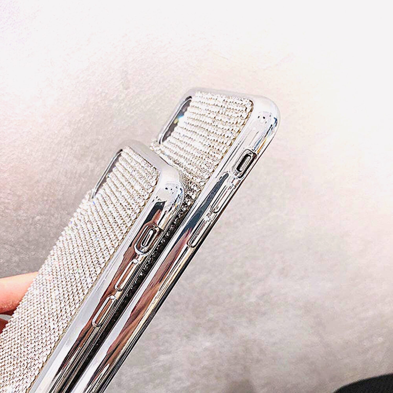 Foto 6 pulgar | Funda para Teléfono Shiny Zuletti Con Diamantes Y Purpurina para iPhone 11 - Venta Internacional