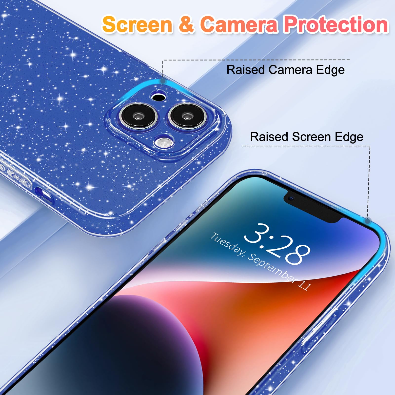 Foto 4 pulgar | Funda Hython para iPhone 14 Azul Oscuro - Venta Internacional