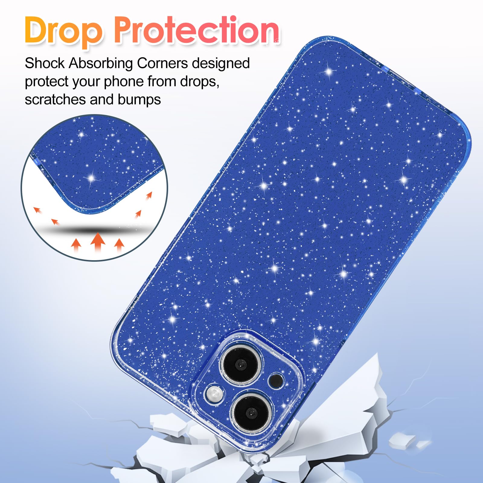 Foto 5 pulgar | Funda Hython para iPhone 14 Azul Oscuro - Venta Internacional