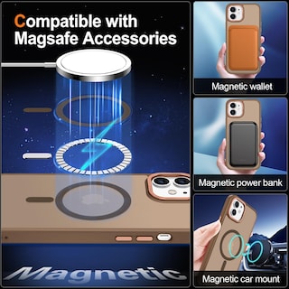 Foto 3 | Funda para iPhone 11 Hython Magnetic Translúcida Mate 6.1" - Venta Internacional