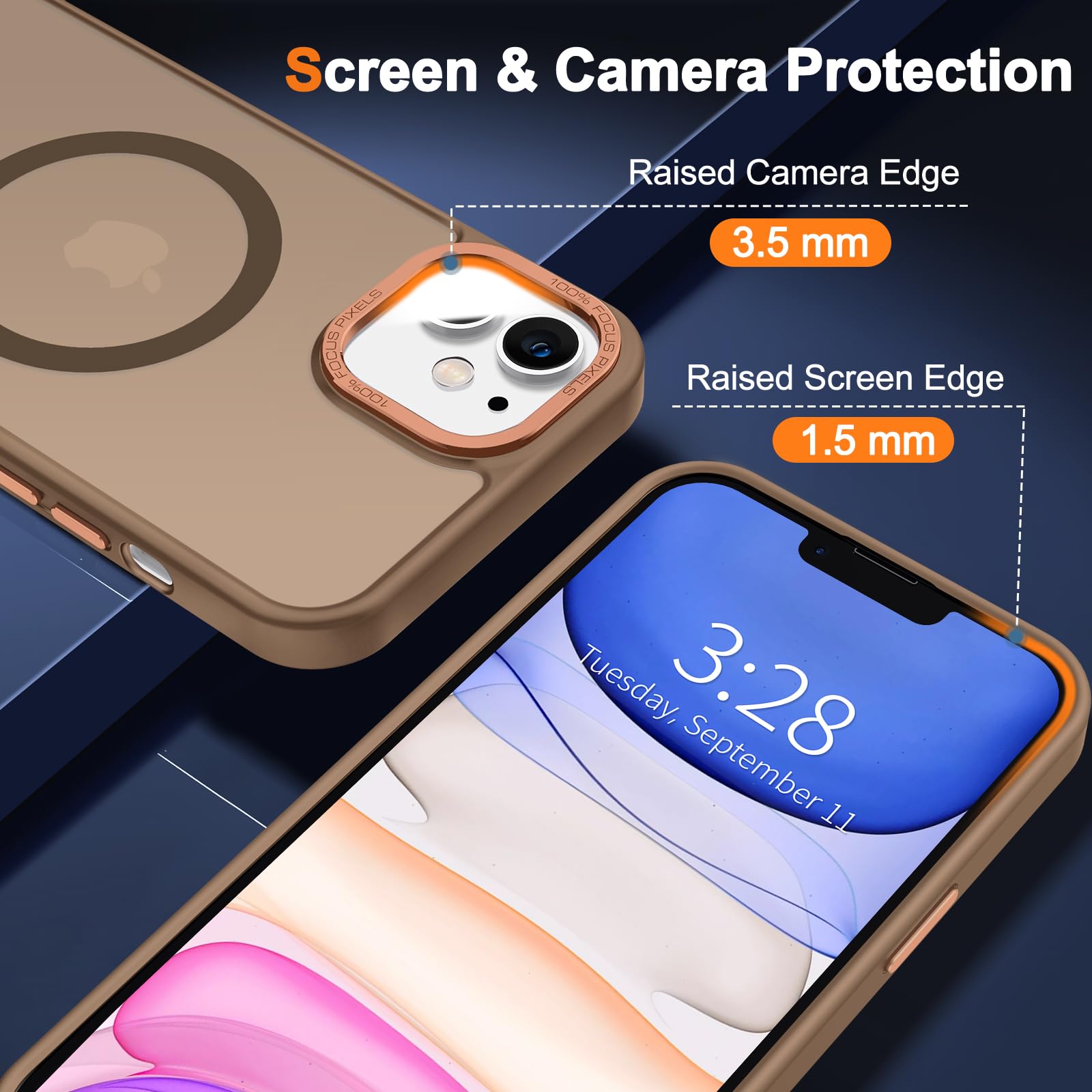Foto 5 pulgar | Funda para iPhone 11 Hython Magnetic Translúcida Mate 6.1" - Venta Internacional