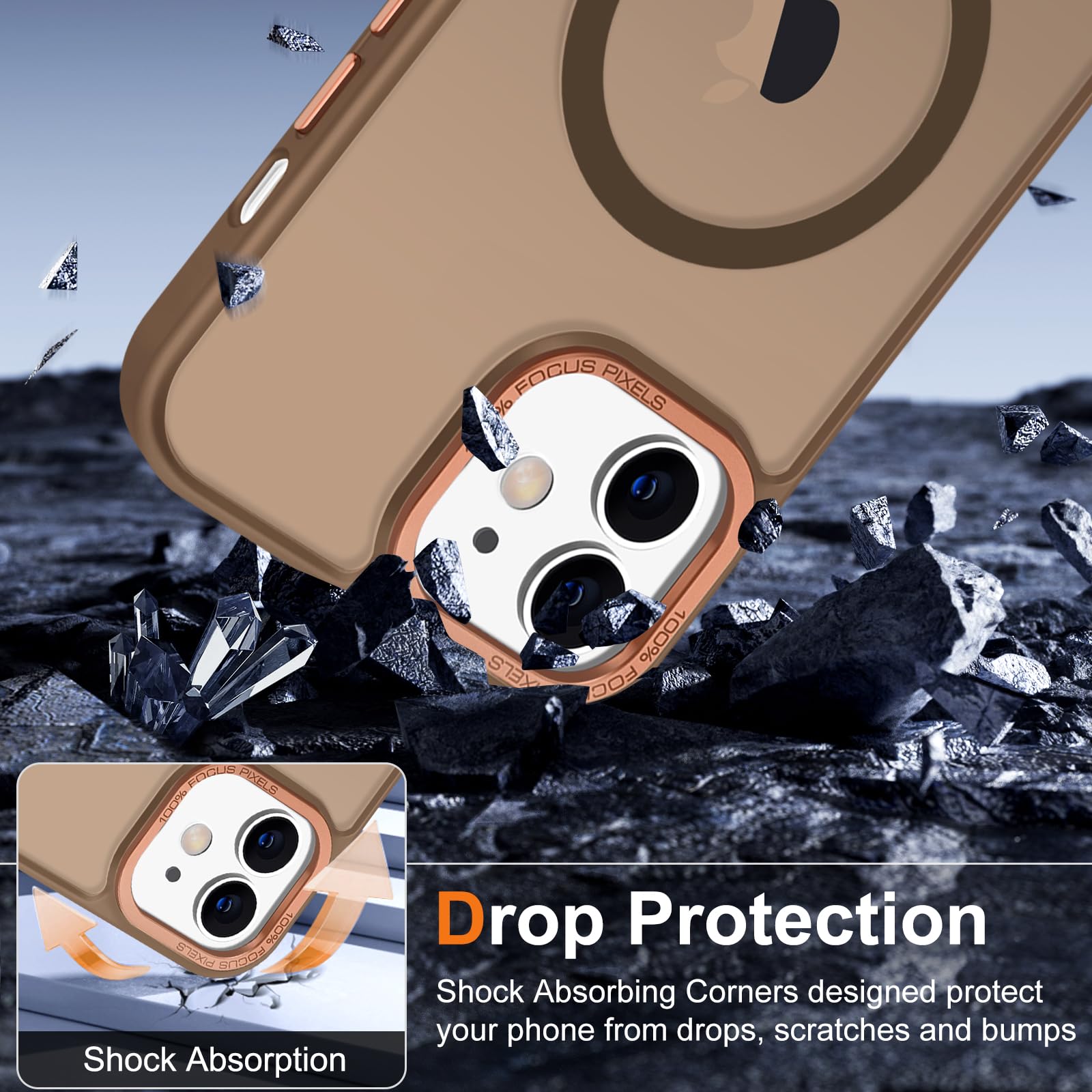 Foto 6 pulgar | Funda para iPhone 11 Hython Magnetic Translúcida Mate 6.1" - Venta Internacional