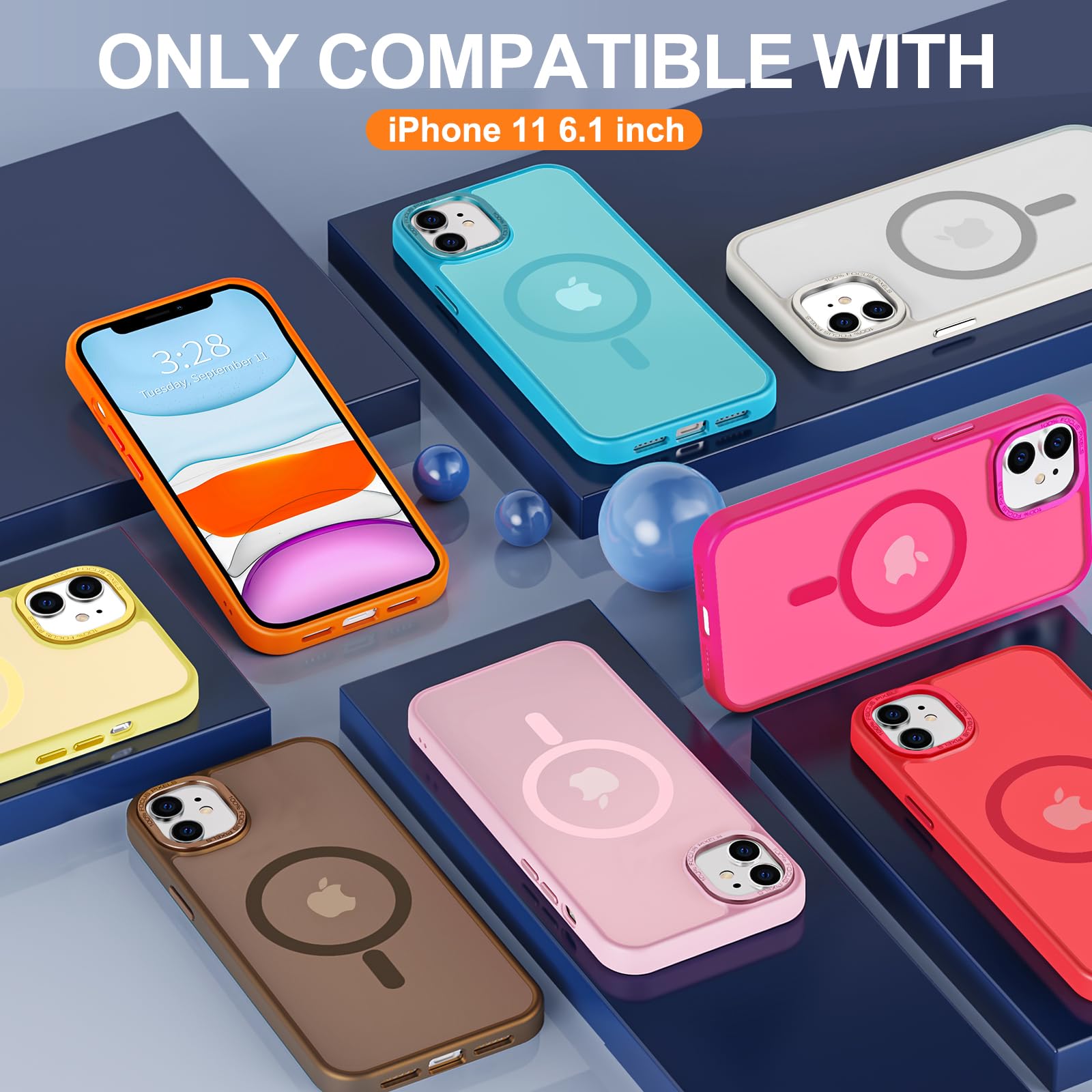 Foto 8 pulgar | Funda para iPhone 11 Hython Magnetic Translúcida Mate 6.1" - Venta Internacional