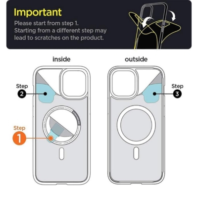 Foto 3 pulgar | Funda de Teléfono Magsafe TPU Compatible con iPhone 12 - Venta Internacional