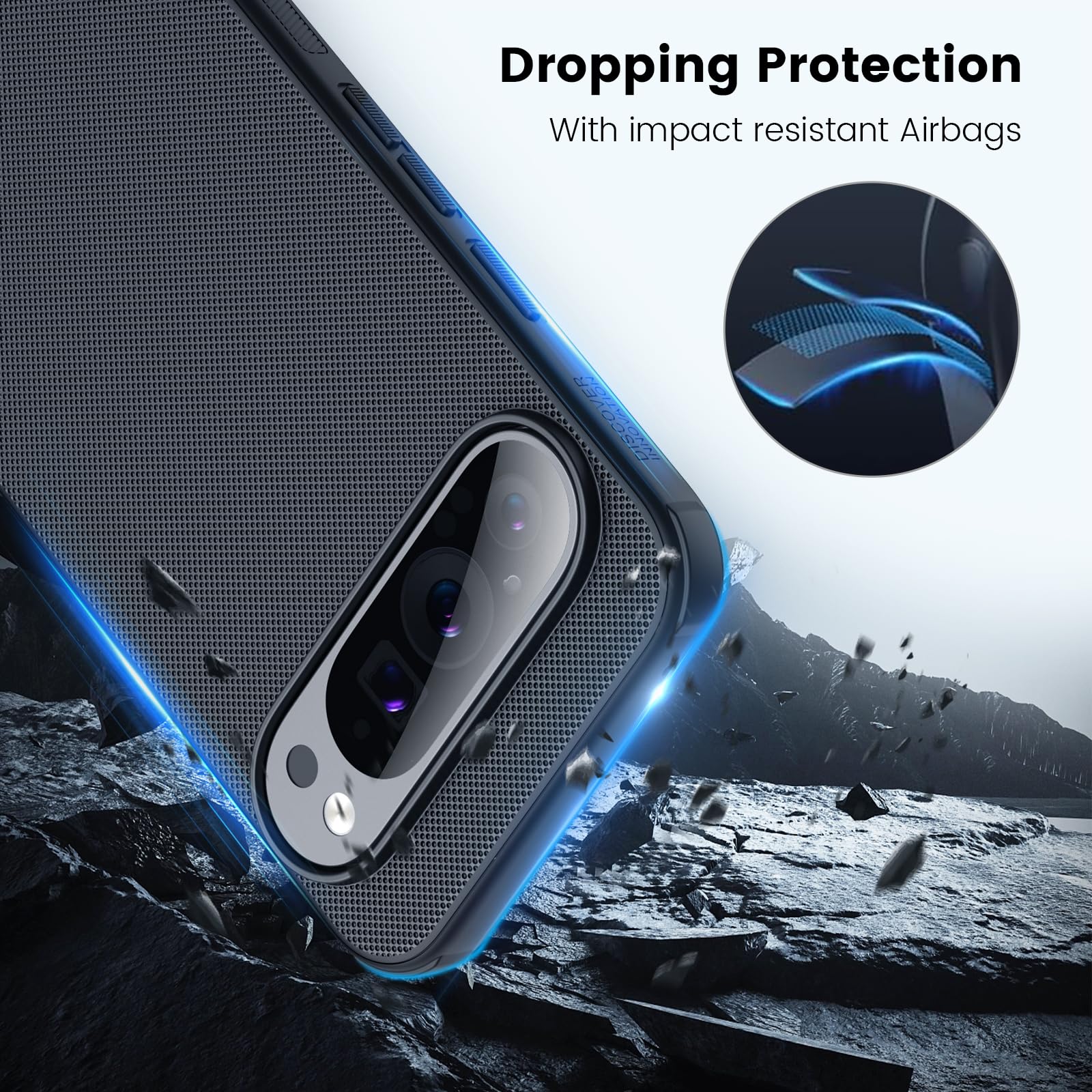 Foto 4 | Funda Magnética Nillkin para Google Pixel 9/pixel 9 Pro Negro - Venta Internacional