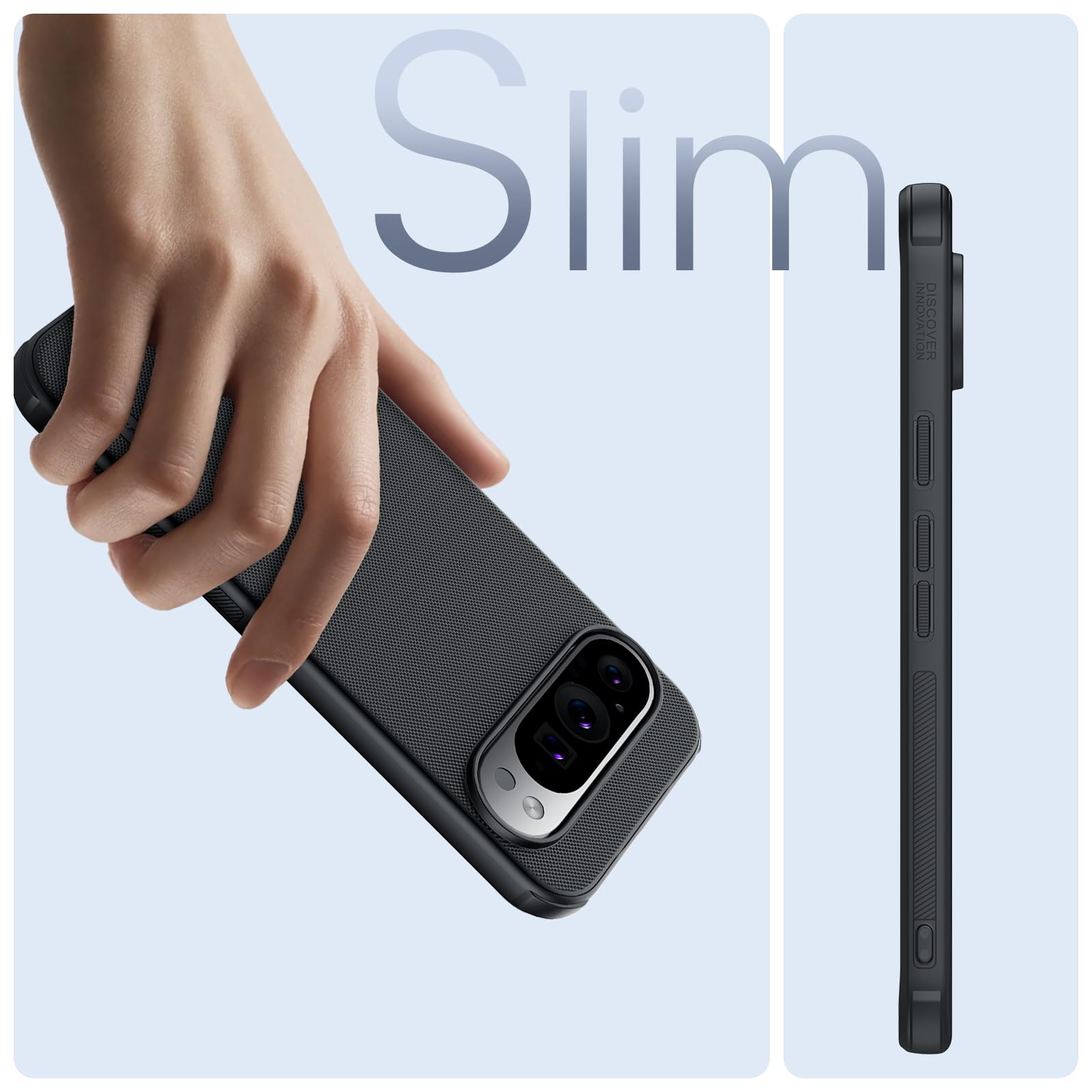 Foto 6 | Funda Magnética Nillkin para Google Pixel 9/pixel 9 Pro Negro - Venta Internacional