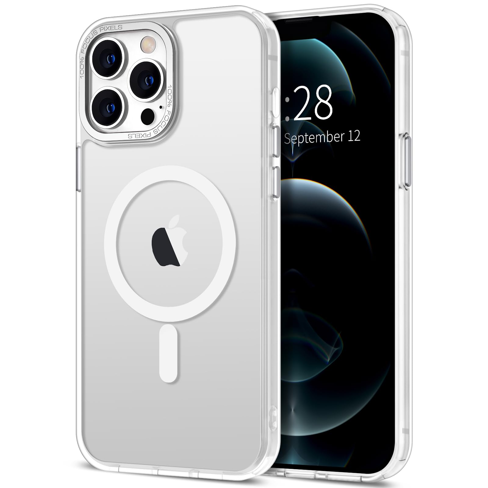 Foto 2 pulgar | Funda de Teléfono Hython para Iphone 12 Pro 6.1" con Magsafe Frosted White - Venta Internacional