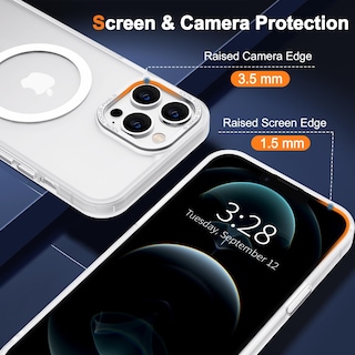 Foto 5 | Funda de Teléfono Hython para Iphone 12 Pro 6.1" con Magsafe Frosted White - Venta Internacional