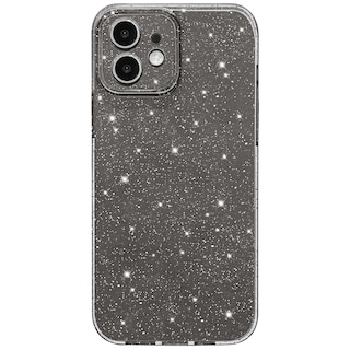 Foto 1 | Funda Hython Glitter Sparkly iPhone 12 6.1 Gris - Venta Internacional