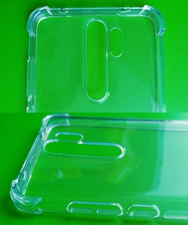 Foto 4 | Funda de Teléfono Ustiya de Tpu De Cristal Transparente Xiaomi Mi Redmi Note 8 Pro - Venta Internacional