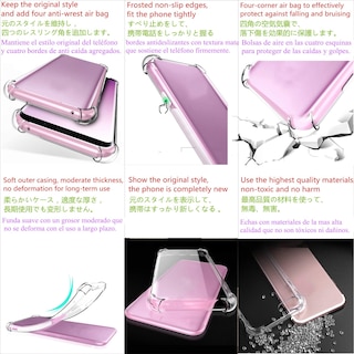 Foto 7 | Funda de Teléfono Ustiya de Tpu De Cristal Transparente Xiaomi Mi Redmi Note 8 Pro - Venta Internacional