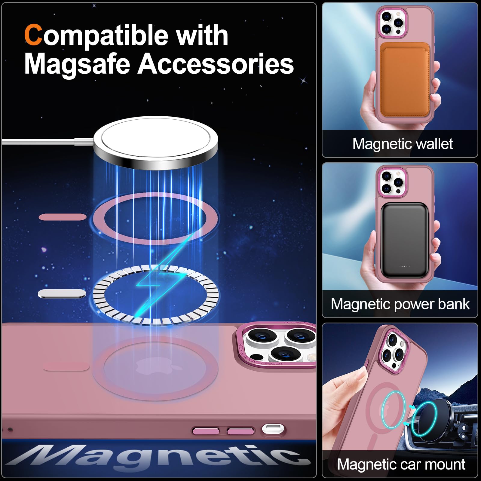 Foto 4 pulgar | Funda de Teléfono Hython para Iphone 13 Pro Max de 6.7 Pulgadas con Magsafe - Venta Internacional