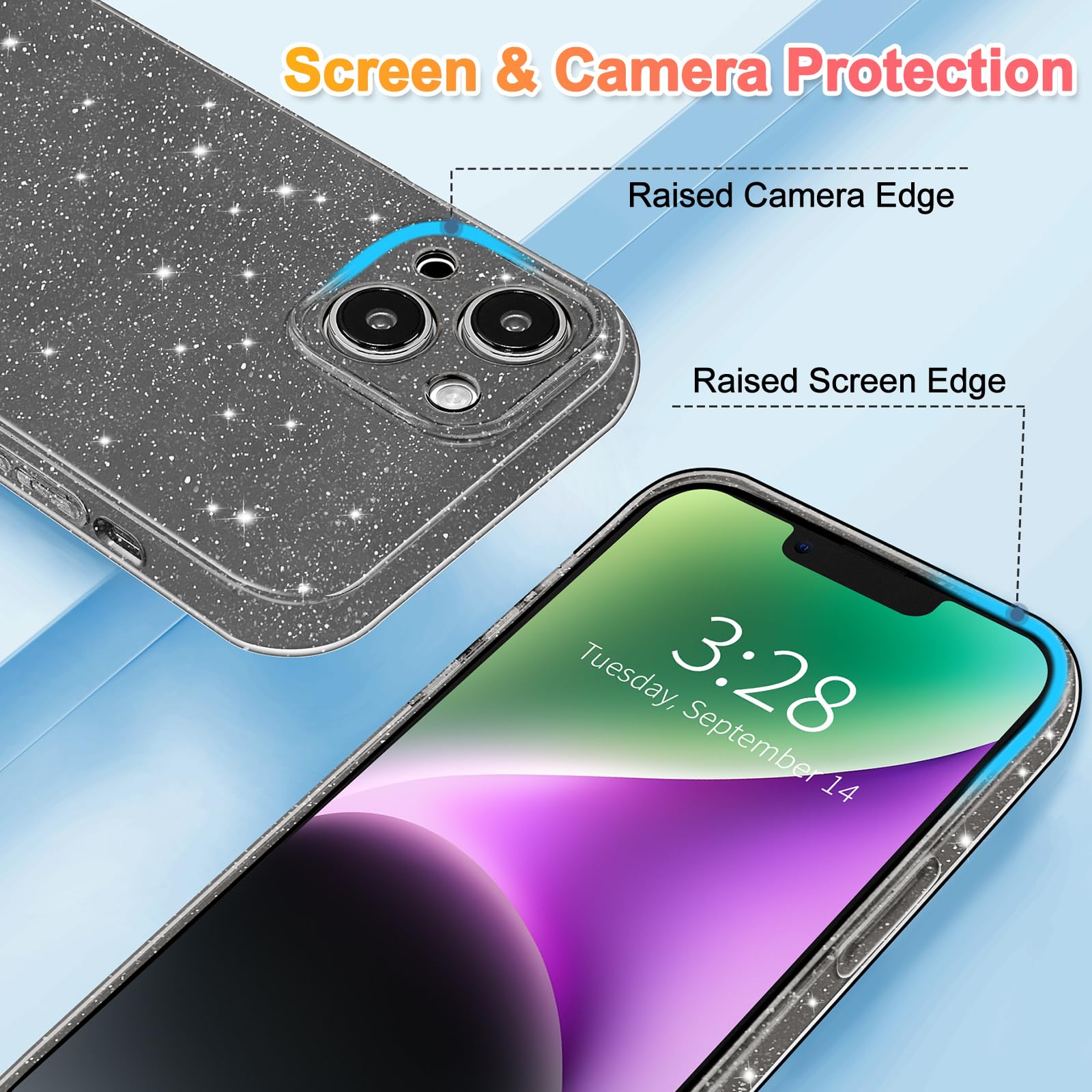 Foto 4 pulgar | Funda Hython para iPhone 14 Plus Gris Brillante - Venta Internacional