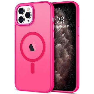Foto 1 | Funda para Iphone 11 Pro Max Hython 6.5" con Magsafe Rosa - Venta Internacional
