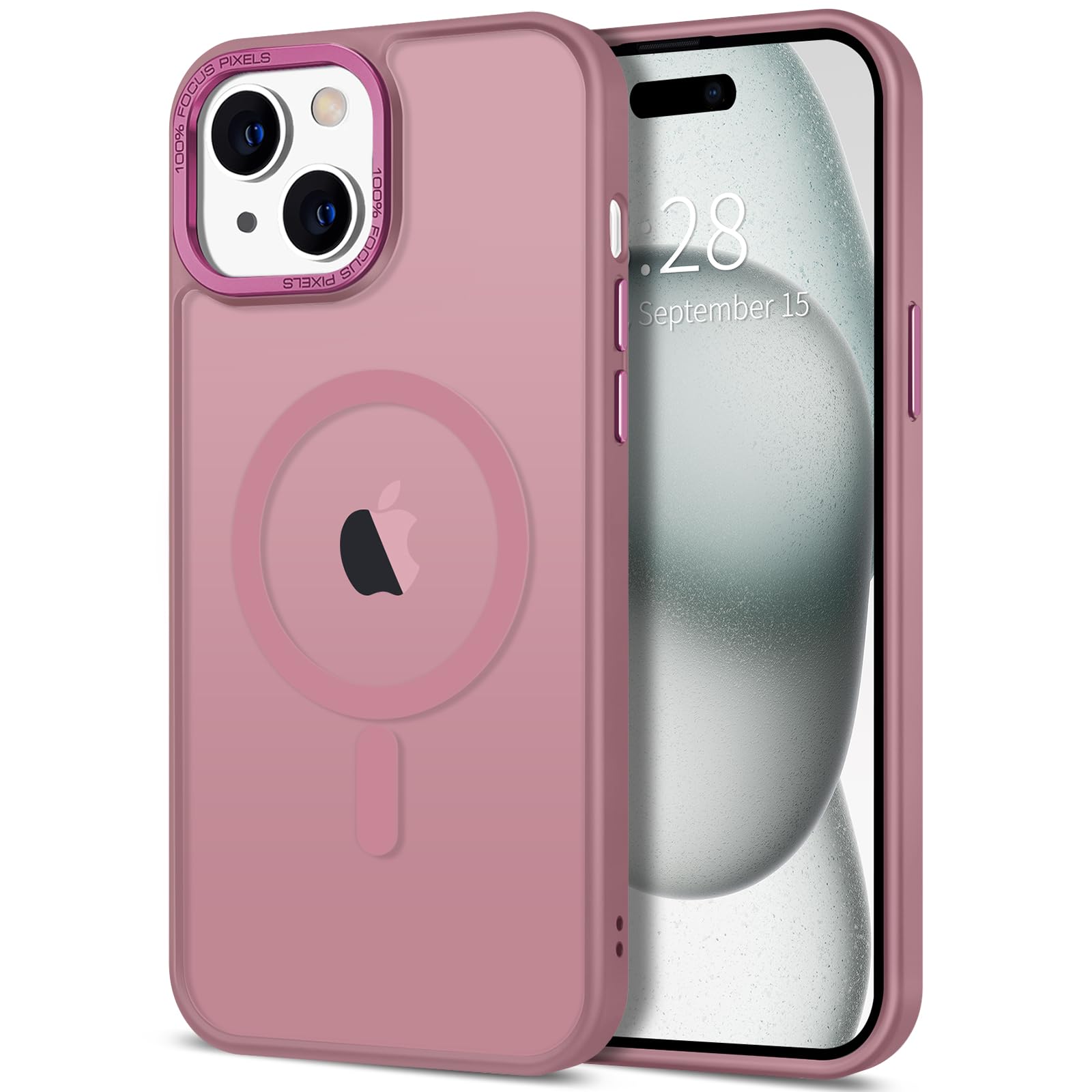 Foto 1 | Funda de Teléfono Hython para Iphone 15 Plus de 6.7 Pulgadas con Magsafe Grape - Venta Internacional
