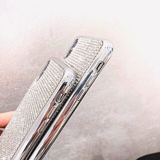 Foto 5 | Funda Zuletti Con Diamantes Y Purpurina Plateada para iPhone 13 - Venta Internacional