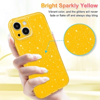 Foto 2 | Funda Hython para iPhone 15 Plus Amarilla - Venta Internacional