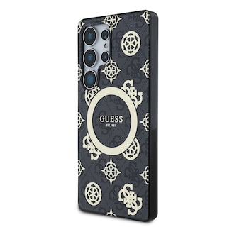 Foto 2 | Funda Guess Peony Logo Clásico S25 Ultra Negra