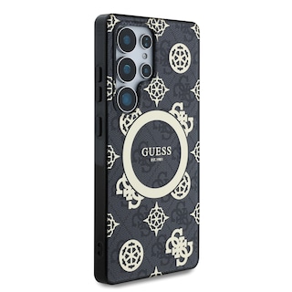 Foto 4 | Funda Guess Peony Logo Clásico S25 Ultra Negra