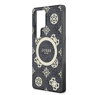 Foto 6 | Funda Guess Peony Logo Clásico S25 Ultra Negra