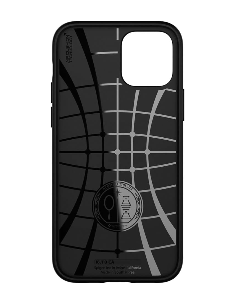 Foto 5 pulgar | Funda Ultra Resitente Core Armor Spigen Negro Para Iphone 11