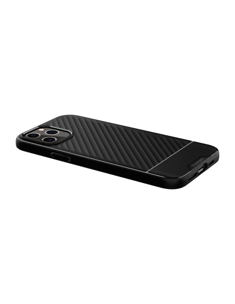 Foto 6 pulgar | Funda Ultra Resitente Core Armor Spigen Negro Para Iphone 11