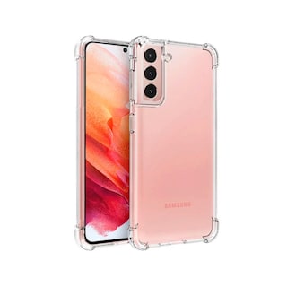 Foto 1 | Funda Para Samsung S21 Fe, Transparente, Antidetonante, De Sílice Semiflexible - Venta Internacional.