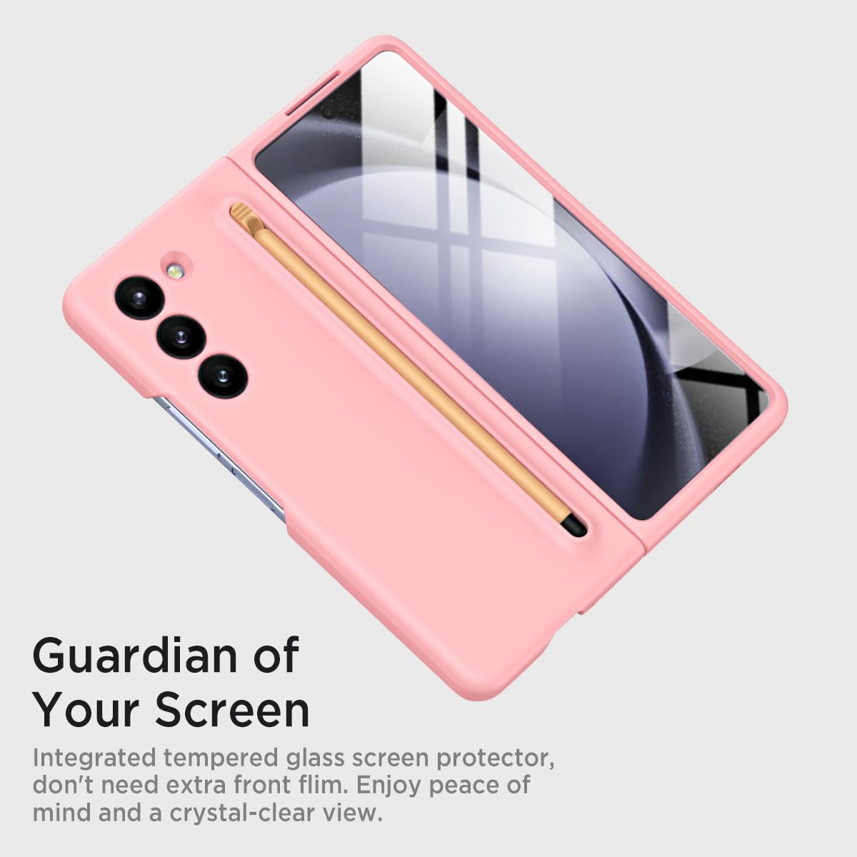Foto 3 | Funda Miimall Slim Compatible Con Bolígrafo Para Samsung Galaxy Z Fold 6 - Venta Internacional.