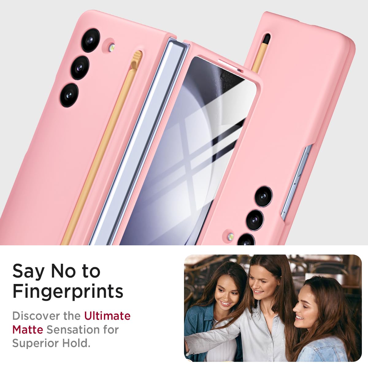 Foto 7 pulgar | Funda Miimall Slim Compatible Con Bolígrafo Para Samsung Galaxy Z Fold 6 - Venta Internacional.