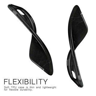 Foto 2 | Funda Esr de Mármol para iPhone Xs/ X color Negro