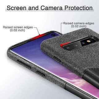 Foto 3 | Funda Esr Metro Wallet para Samsung S10 color Negro con Cartera