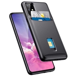Foto 1 | Funda Esr Wallet Armor para Samsung S20 Plus color Negro con Cartera