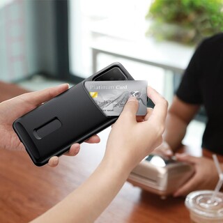 Foto 3 | Funda Esr Wallet Armor para Samsung S20 Ultra color Negro con Cartera