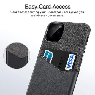 Foto 3 | Funda Esr Metro Wallet para iPhone 11 Pro color Negro con Cartera