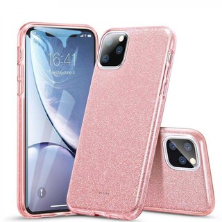 Foto 1 | Funda Esr Glitter Brillos para iPhone 11 Pro Max Rosa