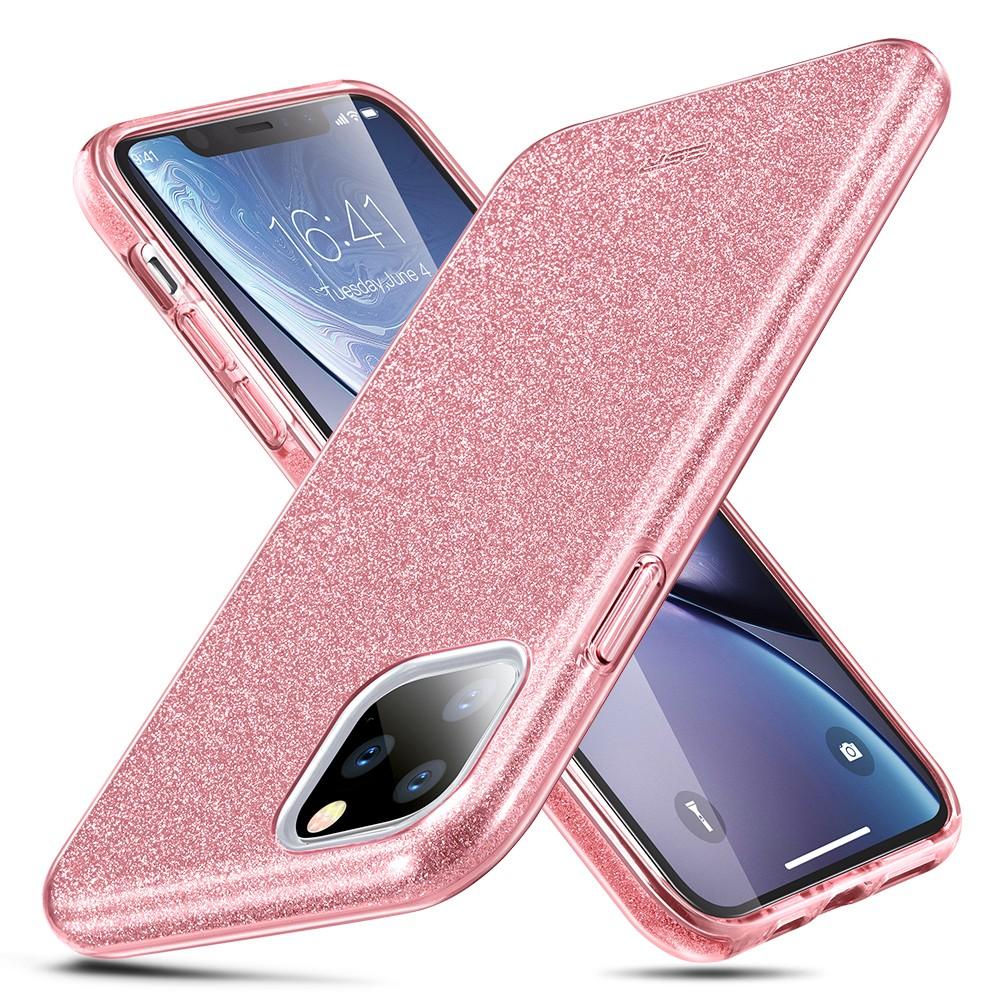 Foto 3 pulgar | Funda Esr Glitter Brillos para iPhone 11 Pro Max Rosa