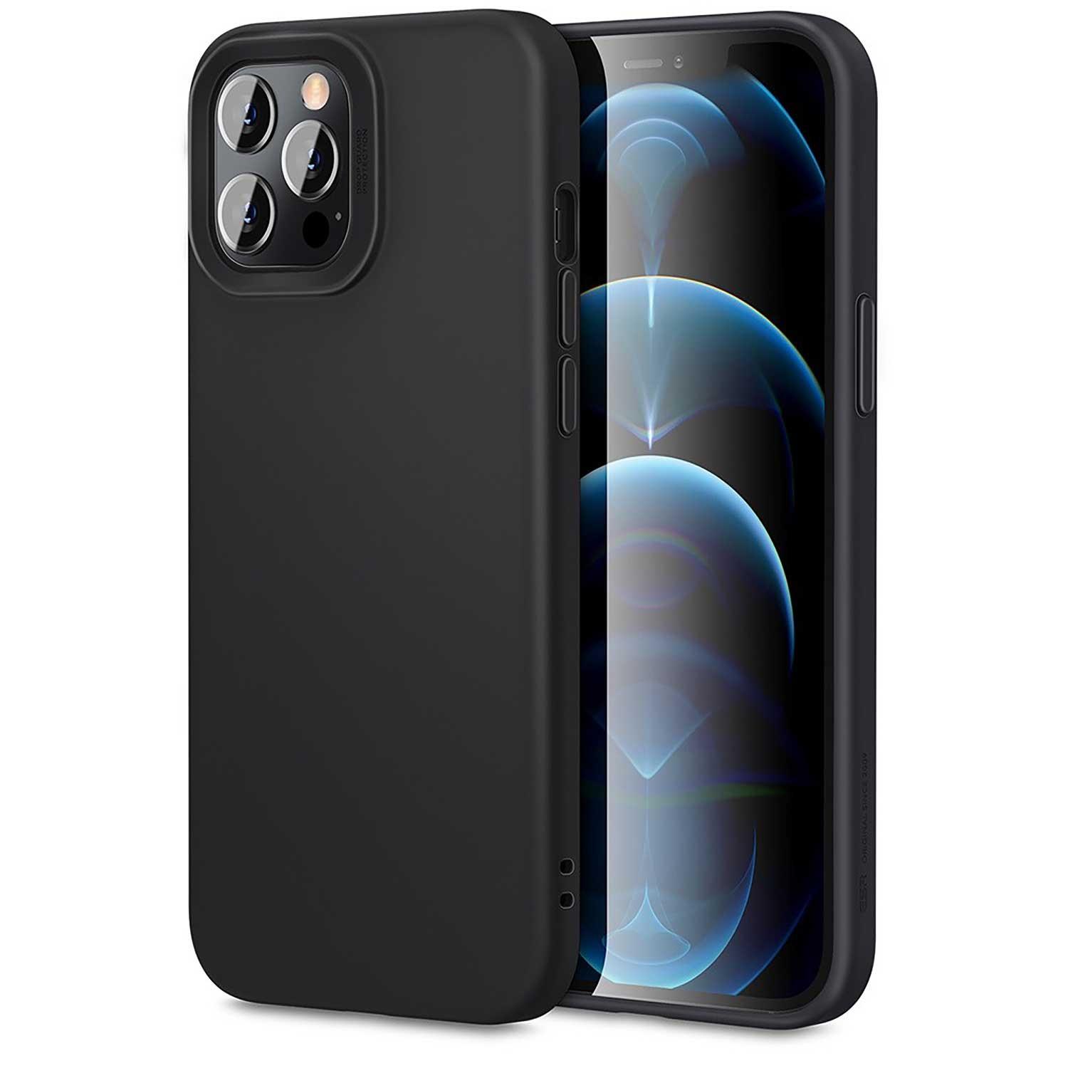 Funda Esr Cloud para iPhone 12 Pro Max color Negro