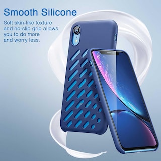 Foto 3 | Funda Esr Yippee Crocs para iPhone Xr Azul