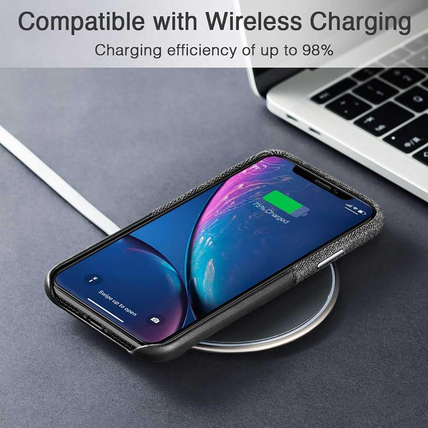Foto 3 pulgar | Funda ESR Metro Wallet Para iPhone Xs Max Negro Cartera