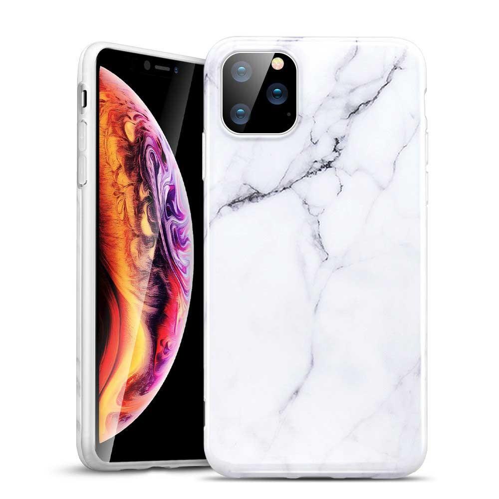 Funda Esr Mármol para iPhone 11 Pro Max color Blanco
