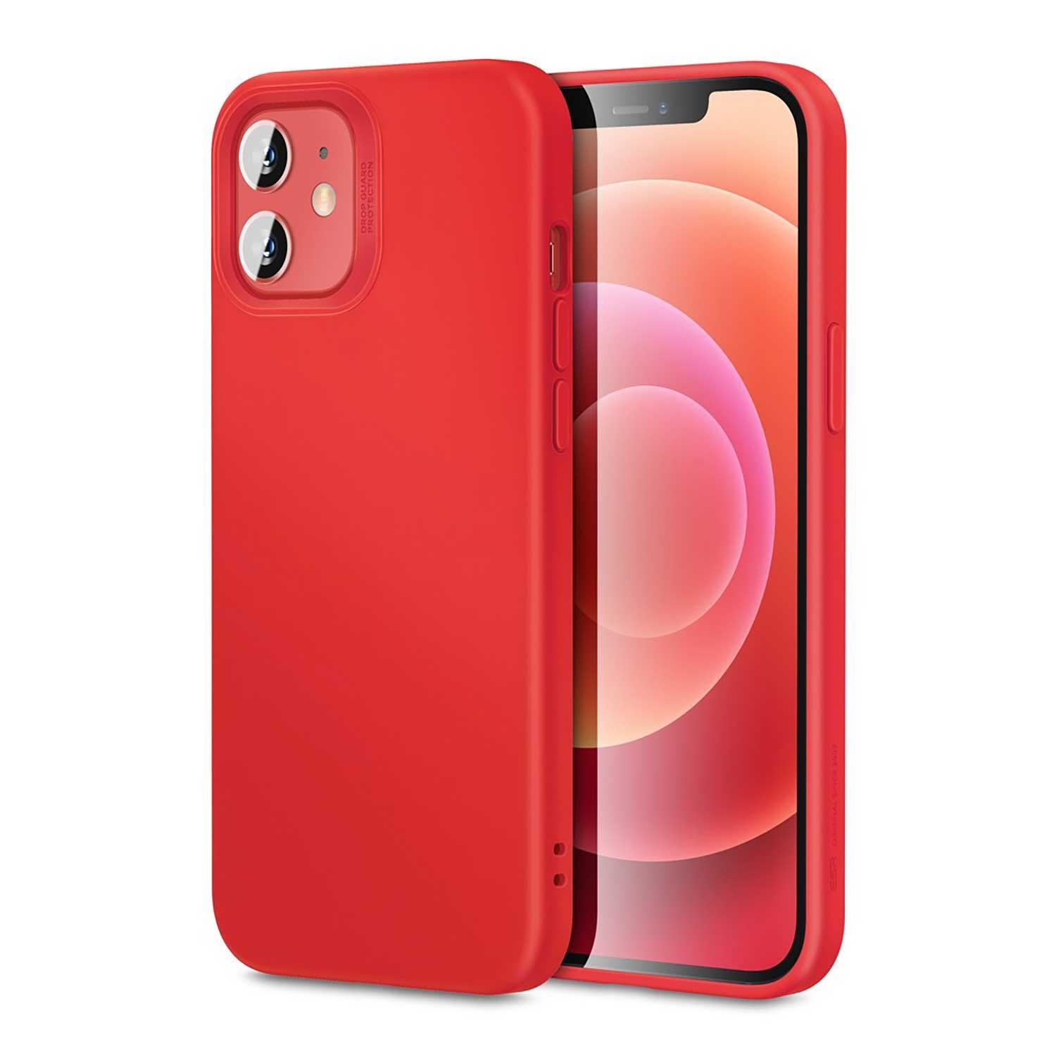 Foto 3 pulgar | Funda Esr Cloud para iPhone 12 y 12 Pro color Rojo