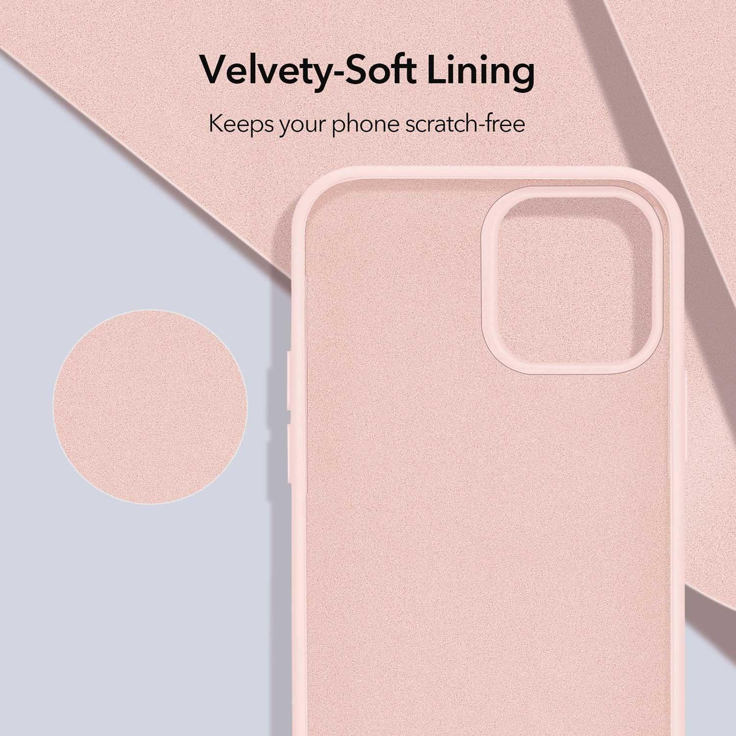 Foto 4 pulgar | Funda Esr Cloud para iPhone 12 Pro Max color Rosa